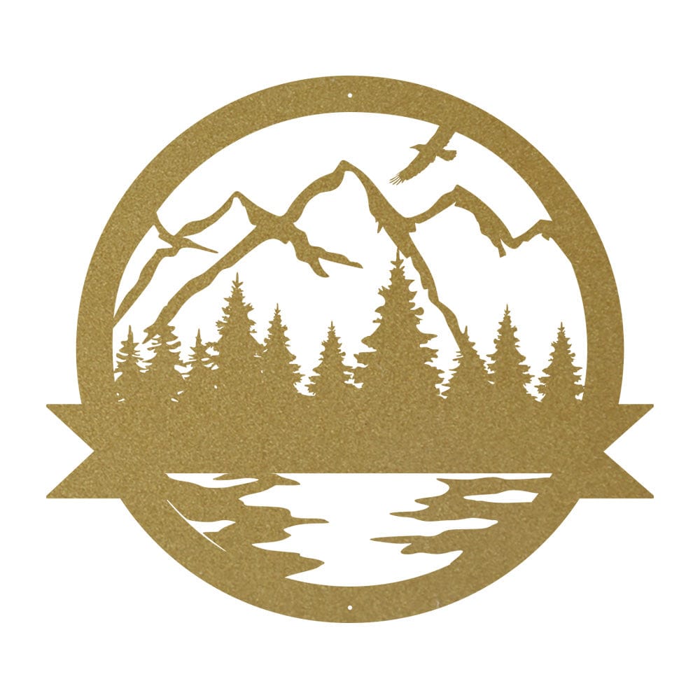 Great Outdoor Scenery Monogram