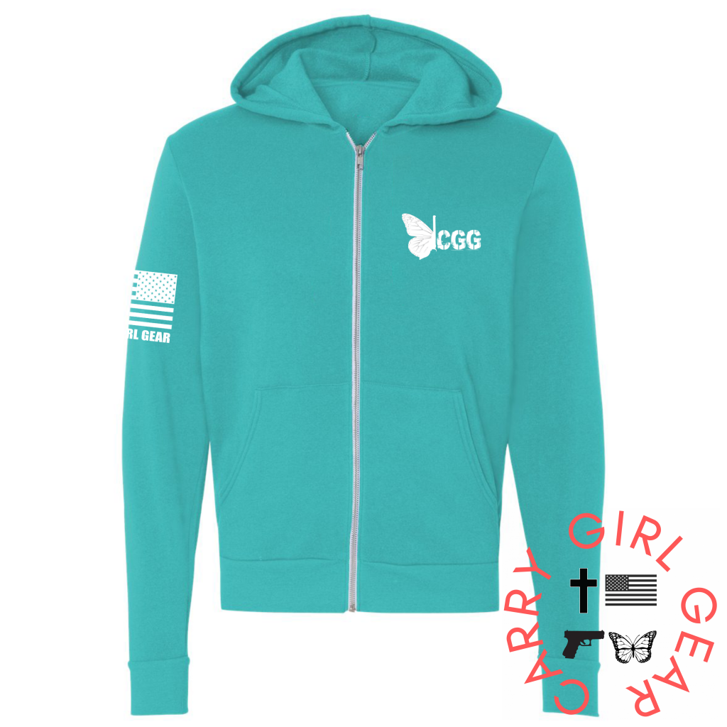 HOLY SPIRIT Zippered Hoodie
