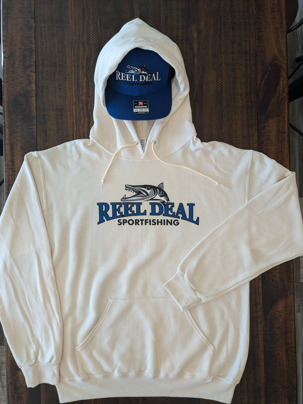 Reel Deal Sportfishing Pullover Hoodie