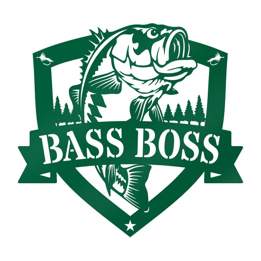 Largemouth Bass Monogram