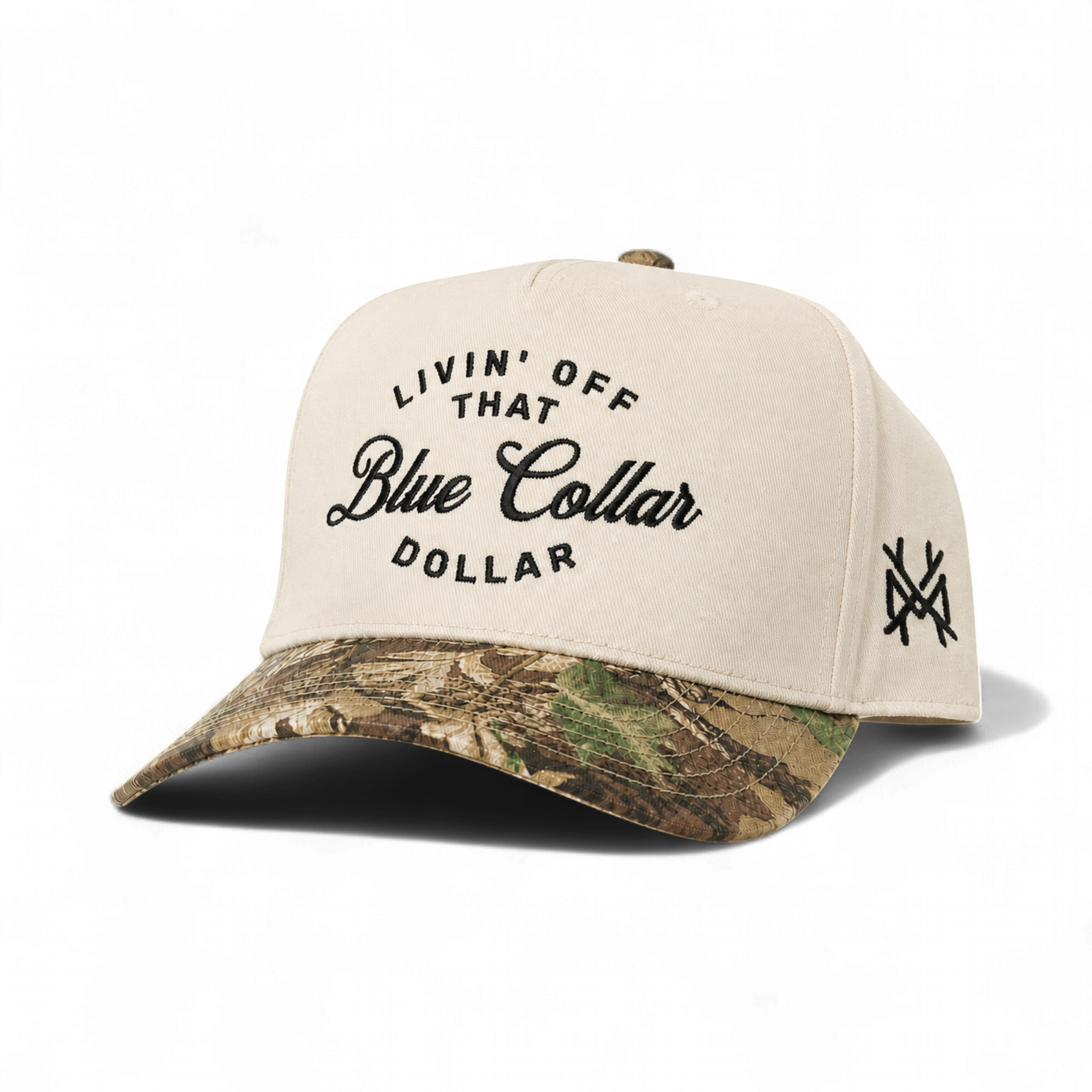 Blue Collar Dollar Snapback Hat