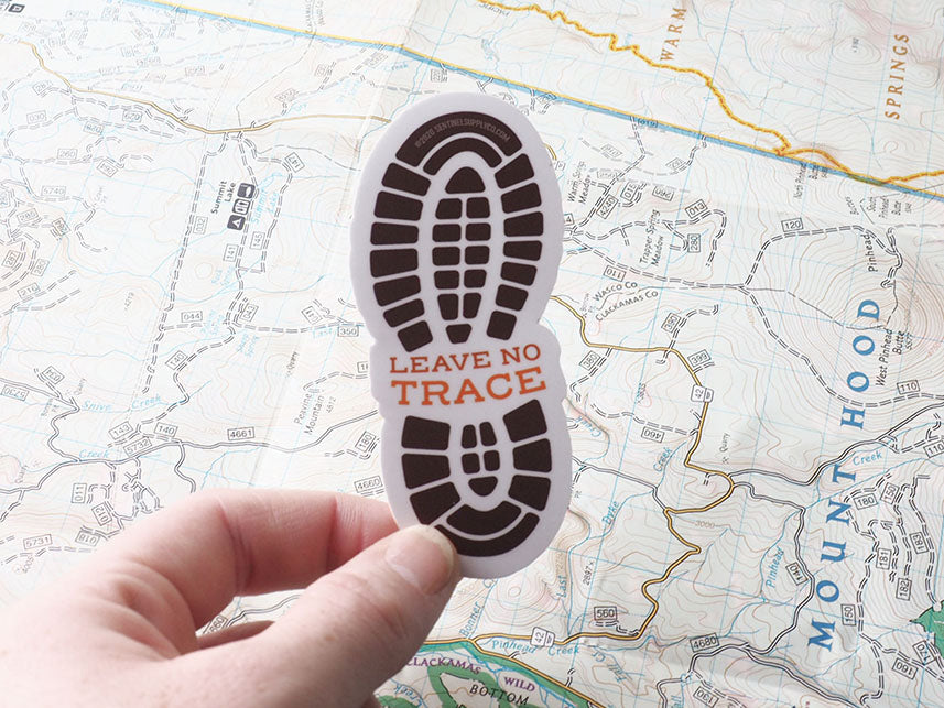 Leave No Trace Sticker Pack of 3