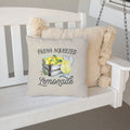 Fresh Lemonade- Summer Pillow Cover 18x18 inch
