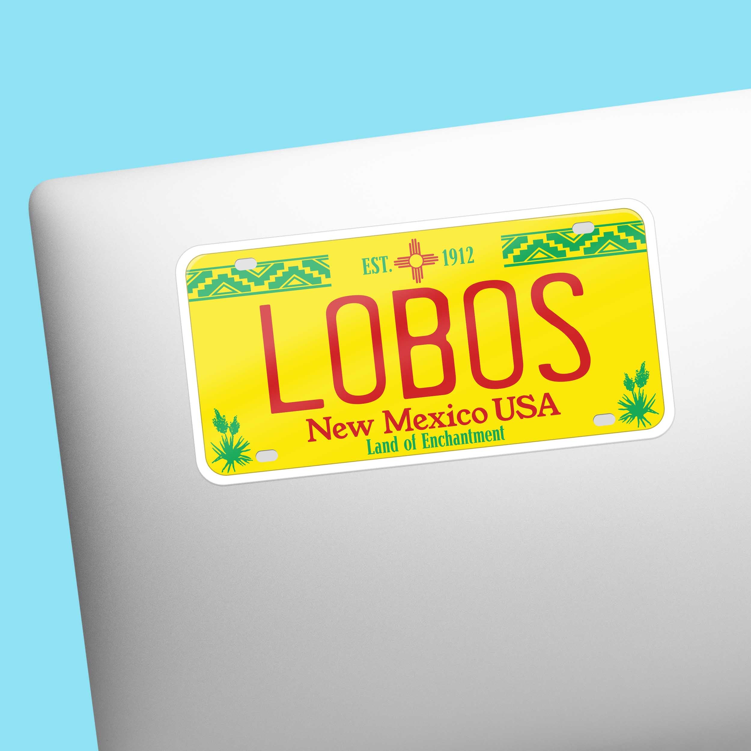 New Mexico License Plate Stickers - Choose Your NM City or National Park Decal