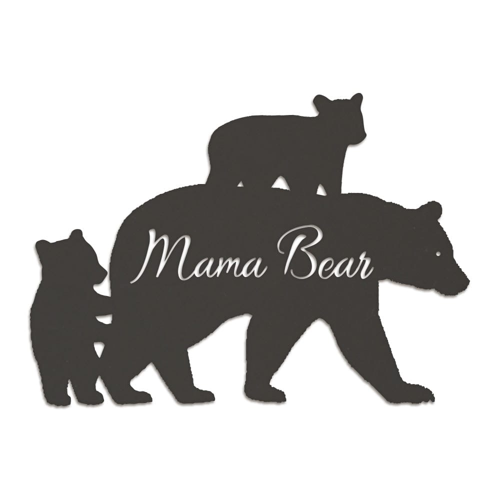 Mama Bear & Cubs - Great Outdoor Decor
