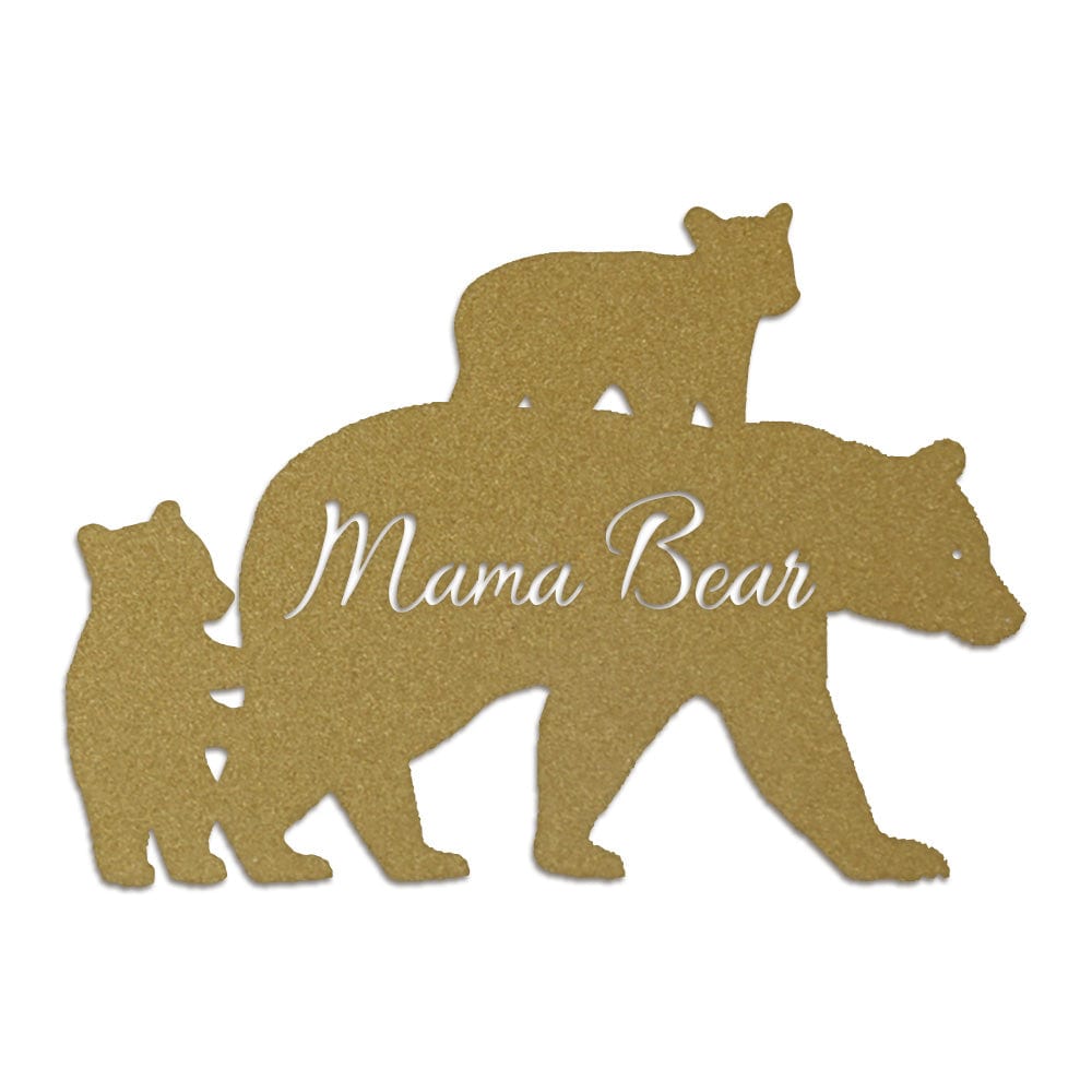 Mama Bear & Cubs - Great Outdoor Decor