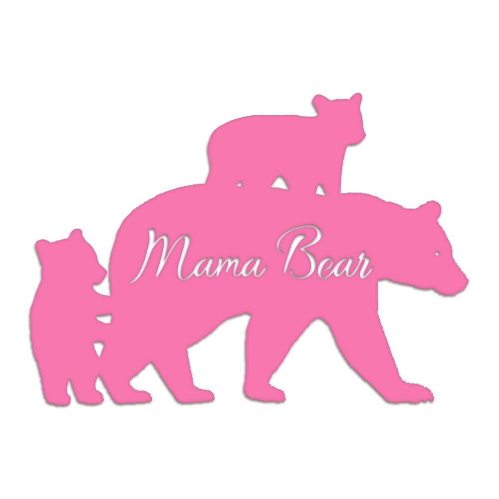 Mama Bear & Cubs - Great Outdoor Decor