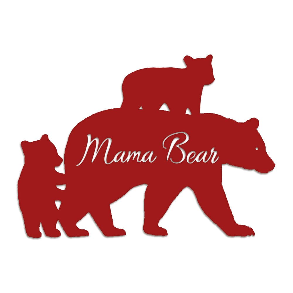 Mama Bear & Cubs - Great Outdoor Decor
