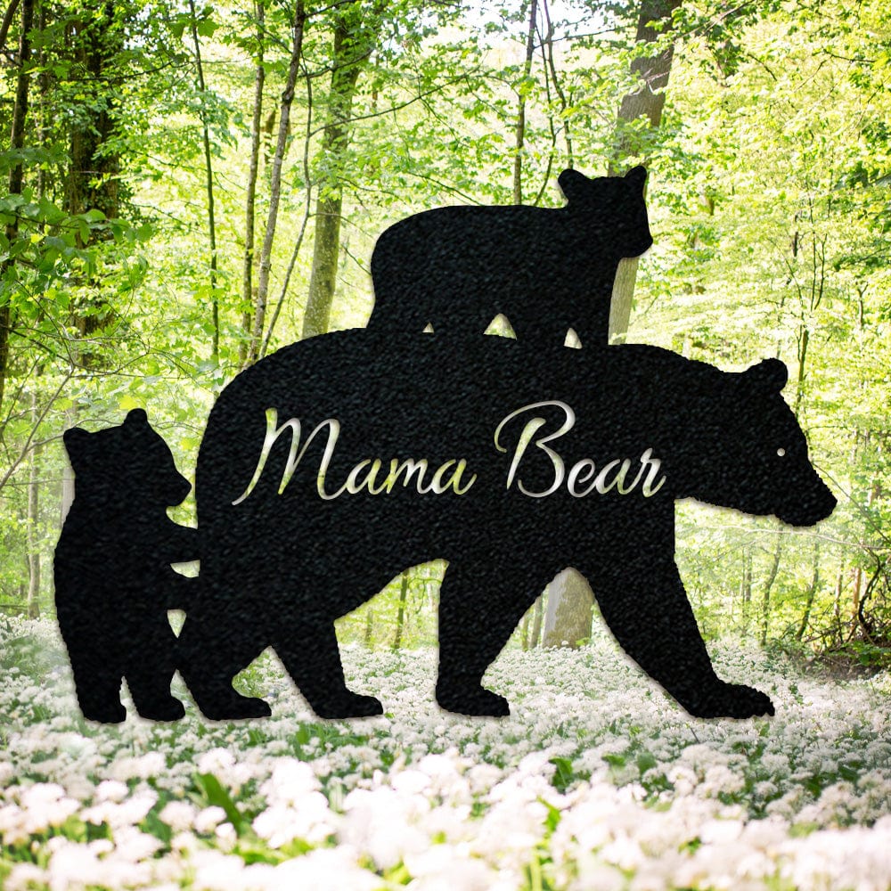Mama Bear & Cubs - Great Outdoor Decor