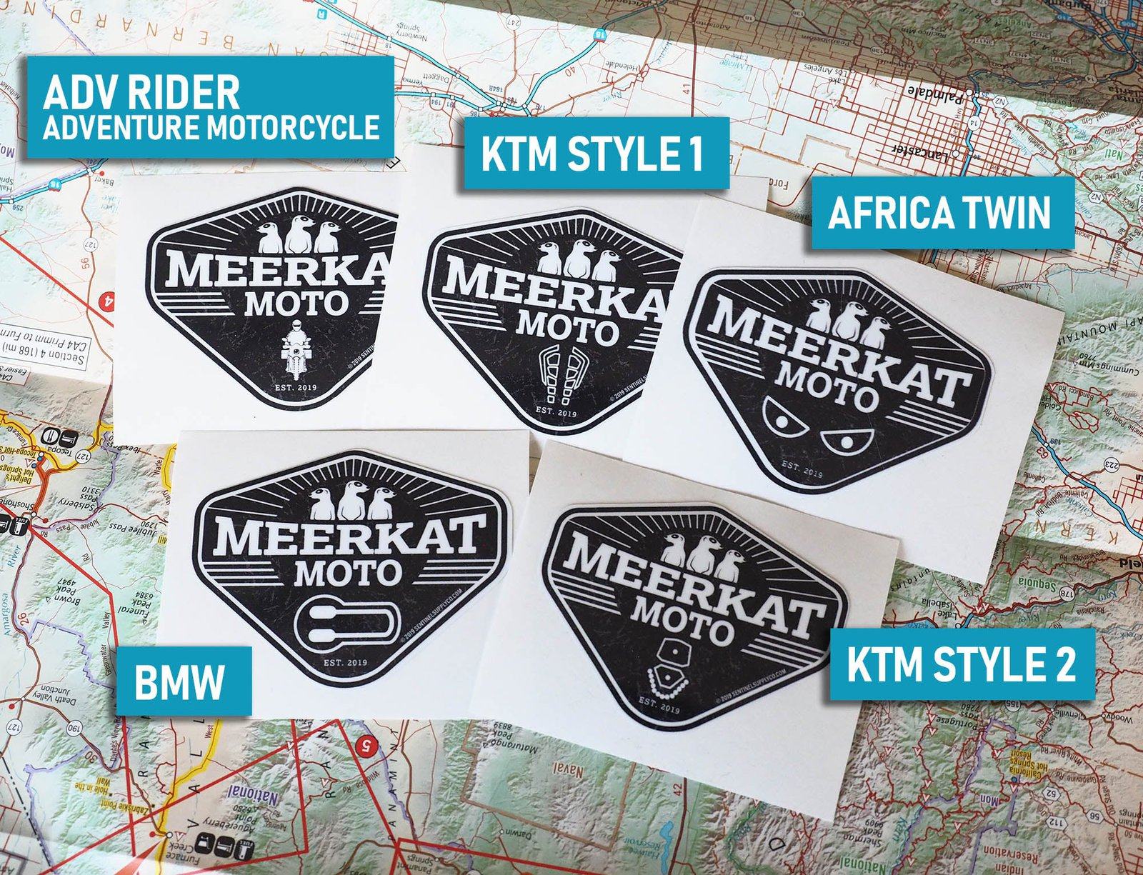 Meerkat Moto Sticker - KTM Old Headlight