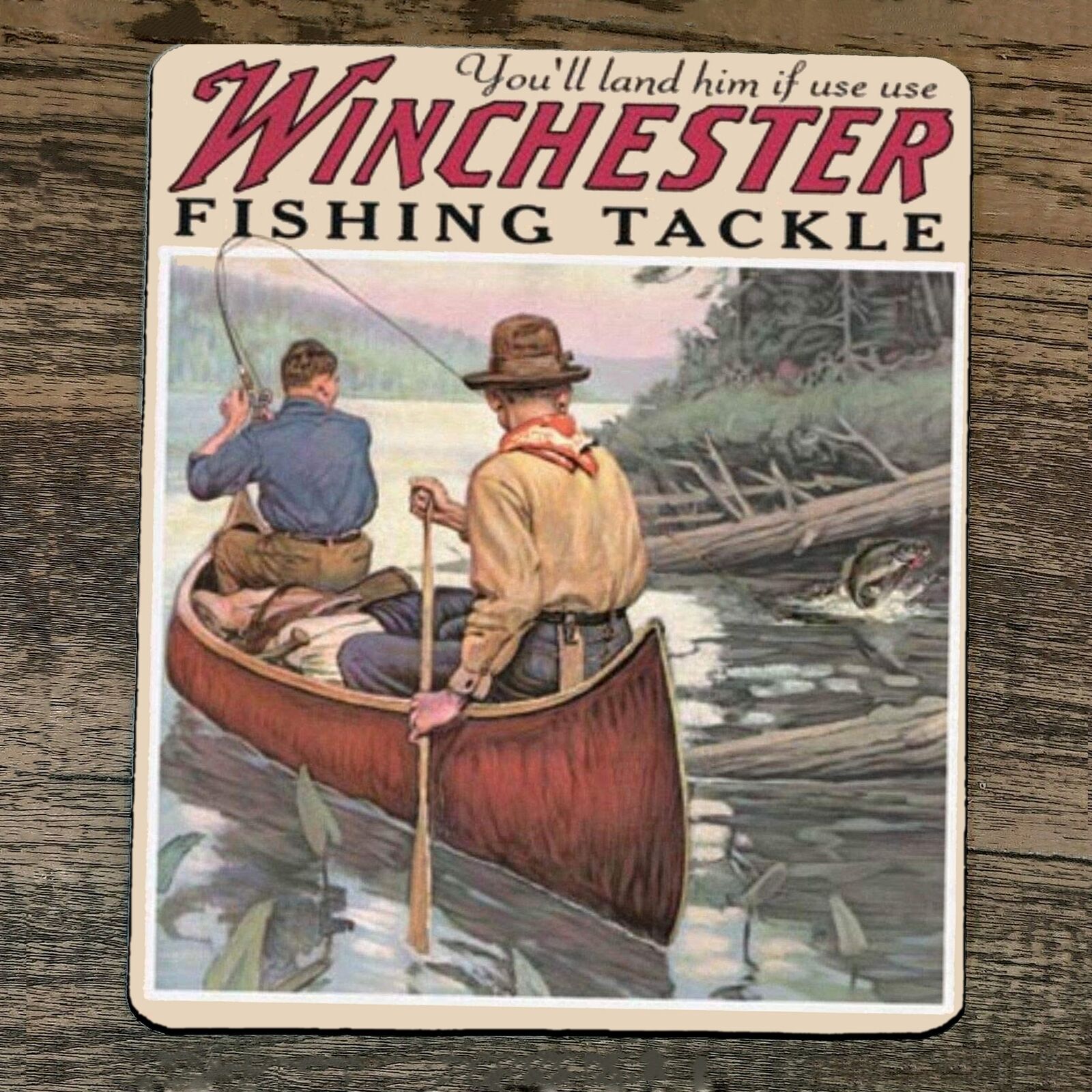 Winchester Fishing Tackle Mouse Pad