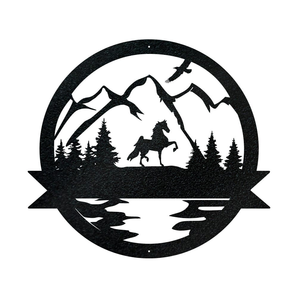 Saddlebred Horse Monogram