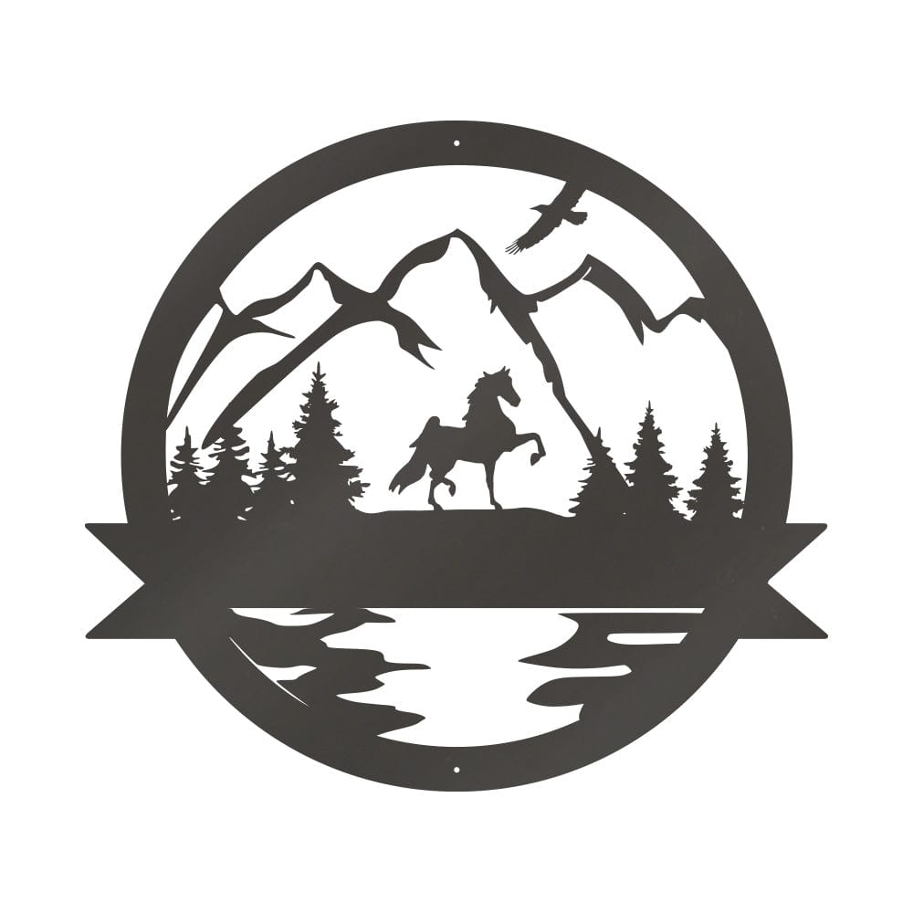 Saddlebred Horse Monogram