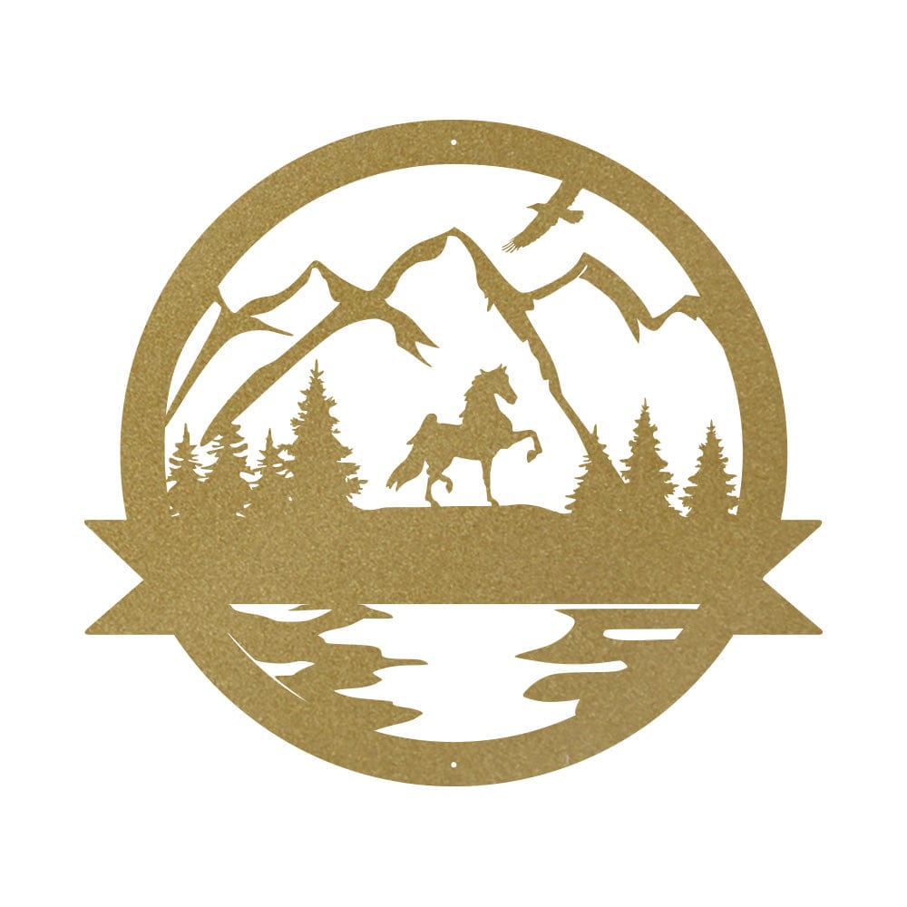 Saddlebred Horse Monogram