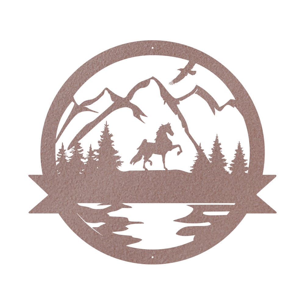 Saddlebred Horse Monogram