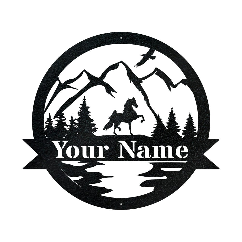 Saddlebred Horse Monogram