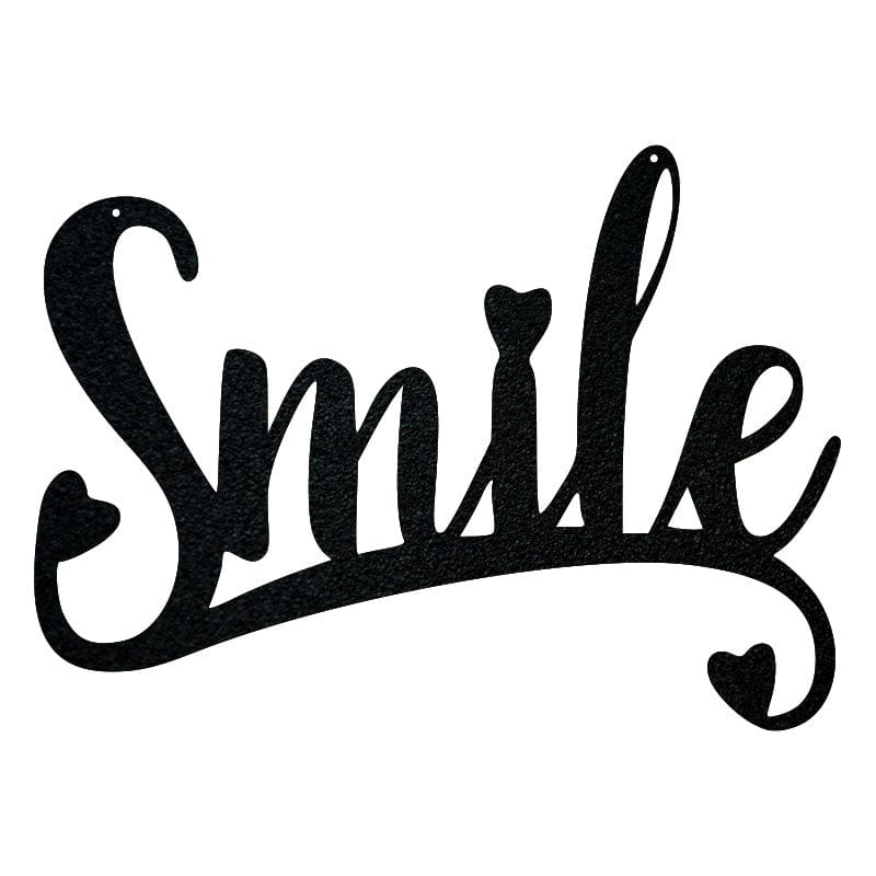Smile - Metal Sign