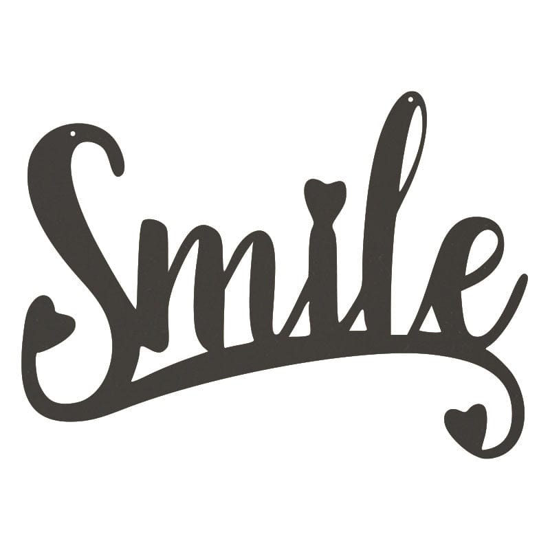 Smile - Metal Sign