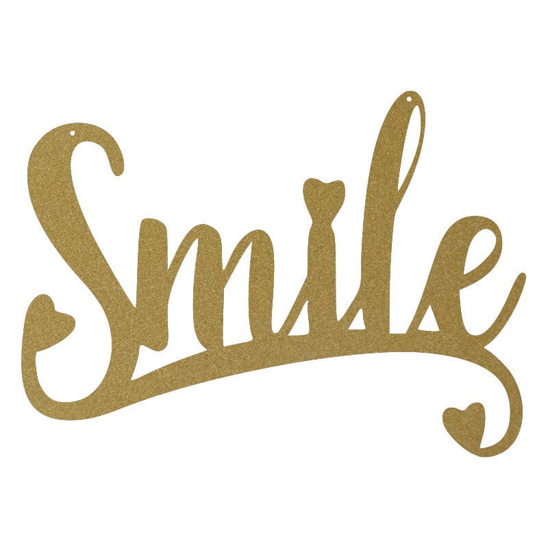 Smile - Metal Sign