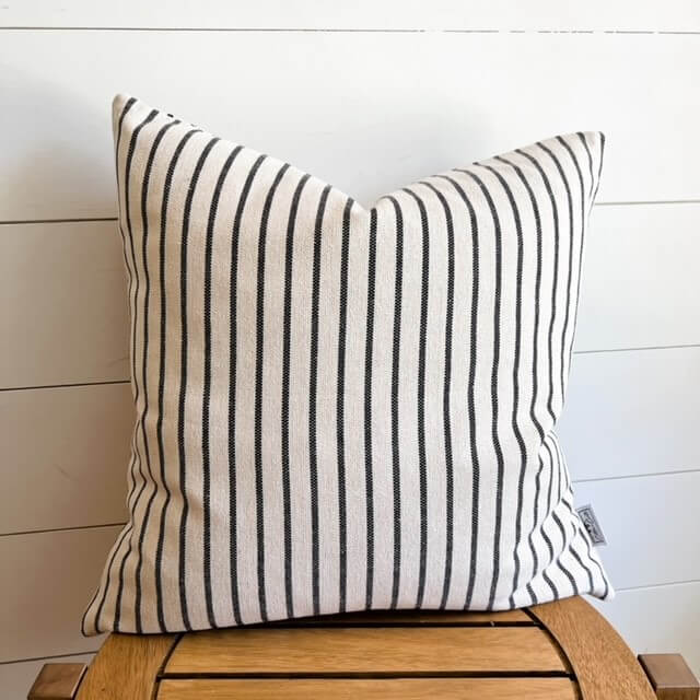 The Claire woven pillow cover 18x18 inch- High End Textured Fabric