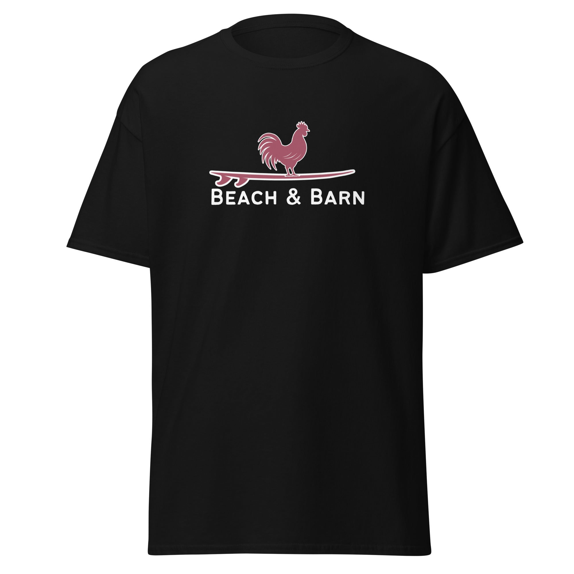 Beach & Barn Tee Surfing Chicken Men's T-Shirt
